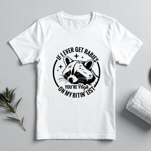 If I ever Get Rabies Handmade Tee